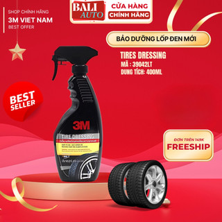 [Chính hãng] Chai Xịt Bảo Dưỡng Và Phủ Bóng Lốp Xe 3M™ 39042 LT Tire Dressing 400ml NK Thái Lan