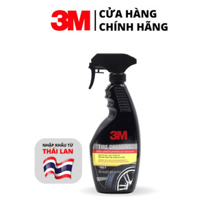 [Chính hãng] Chai Xịt Bảo Dưỡng Và Phủ Bóng Lốp Xe 3M™ 39042 LT Tire Dressing 400ml NK Thái Lan