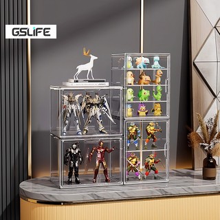 GSlife Hộp Mica Chống Bụi Đựng Mỹ Phẩm - Thiết Kế Trong Suốt, Phù Hợp Để Bàn Trang Điểm Hiển Thị Rõ Nét Búp Bê & Đồ Chơi