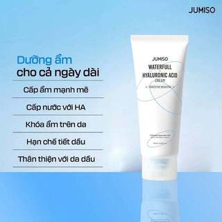 Kem Dưỡng Ẩm Jumiso Waterfull Hyaluronic Acid Cream Cấp Ẩm Da Khô 100ml Duduhouse