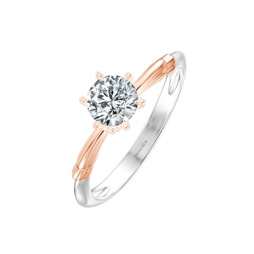 [CHAT TRƯỚC KHI ĐẶT] Nhẫn Cầu Hôn TIerra Organza Princess NCH1319 Vàng 14K 18K Tấm CZ / KC Nhẫn Hẹn Ước Dành Cho Cặp Đôi