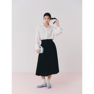 Chân váy OLV xòe midi Maude dáng basic trẻ trung phù hợp mọi dịp