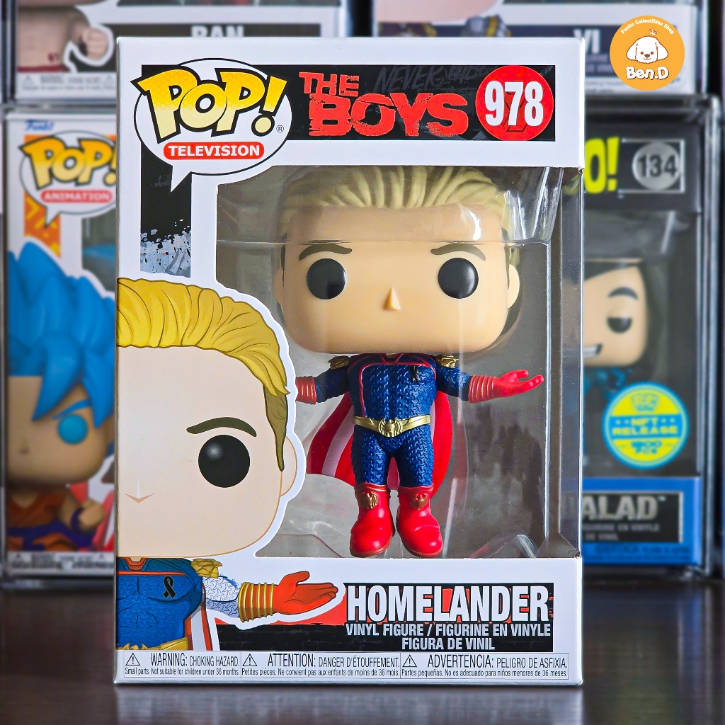 Mô hình Funko POP! Television: The Boys - Homelander #978 | Shopee Việt Nam