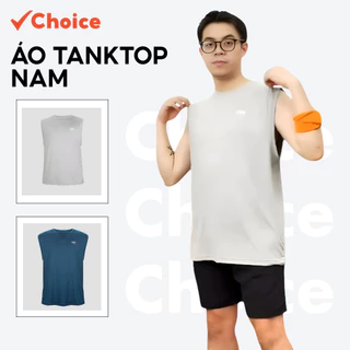 [Choice] Áo Tanktop Nam HT22 Chất Liệu Co Giãn, Cá Tính Hiện Đại