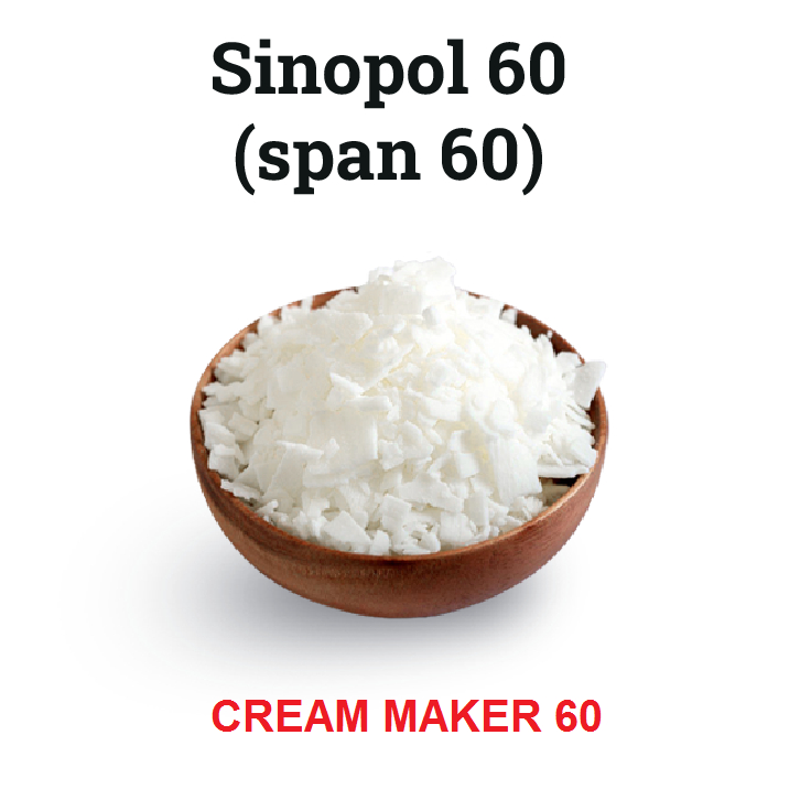 Sorbitan Stearate (Mã: Sinopol 60 / Cream maker 60 / Span 60)