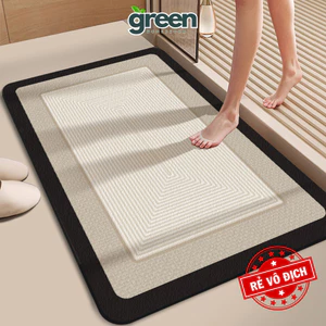 Thảm Lau Chân Hút Nước Chống Trơn Trượt Dày Dặn, Thảm Chùi Chân Nhà Tắm Đơn Giản, Nhẹ Và Sang Trọng