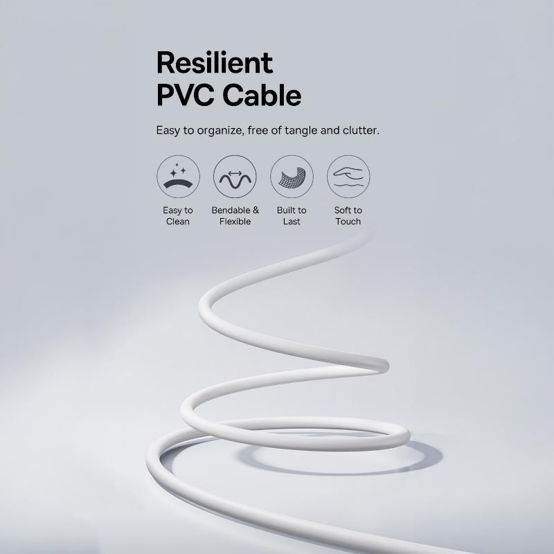 Baseus Ultra-Fast Fast Charging Cable USB-C to iP 20W 1.5m Cluster Black