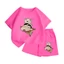 Bộ Quần Áo Cotton Mặc Hè – Shin Cõng Chú Cún Trắng, Bé Mặc Cực Dễ Thương (M 239)