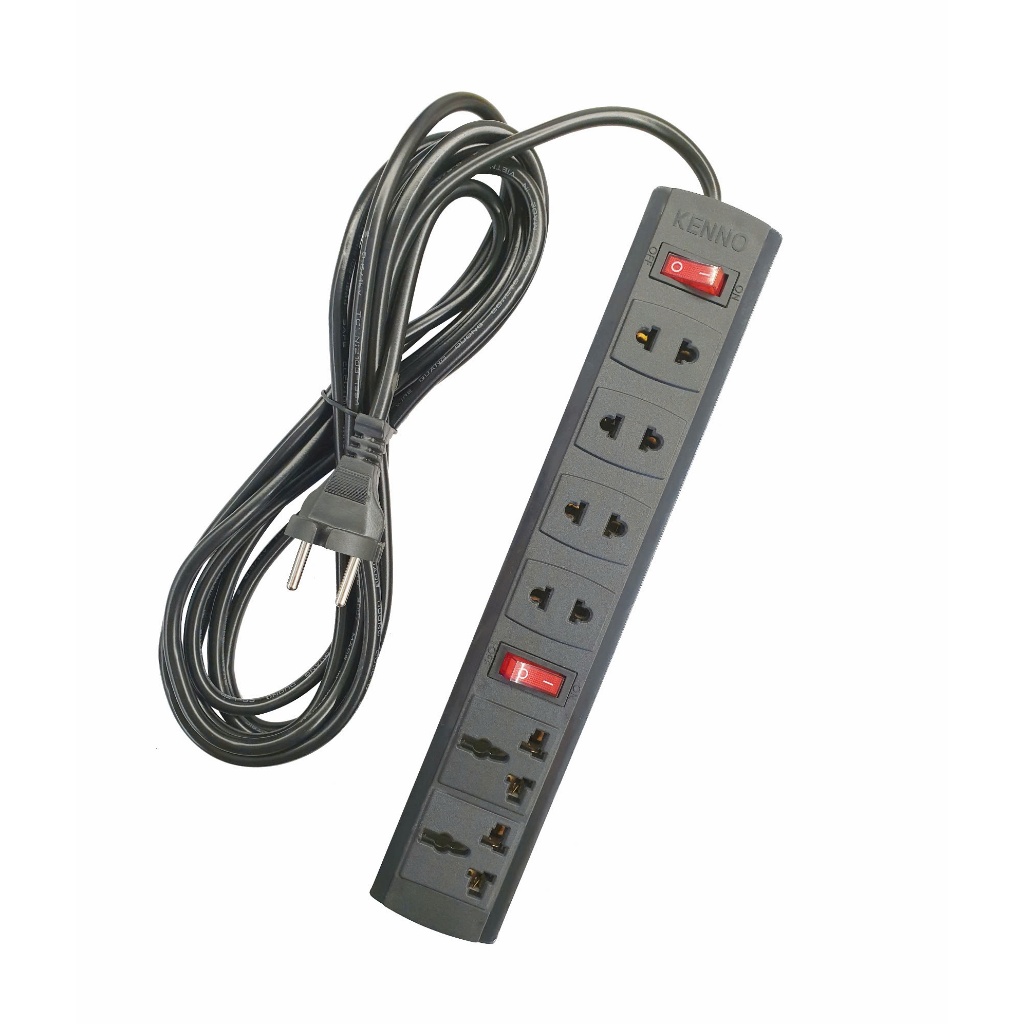 Ổ cắm đa năng 6 lỗ kenno