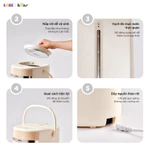 Bình Thủy Điện Bear EWB - 5H50M54 Dung Tích 5L Bình Đun Nước Nóng Đun Sôi Siêu Nhanh Khử Clo Giữ Nhiệt Có Đèn Dịu Nhẹ — ảnh 8