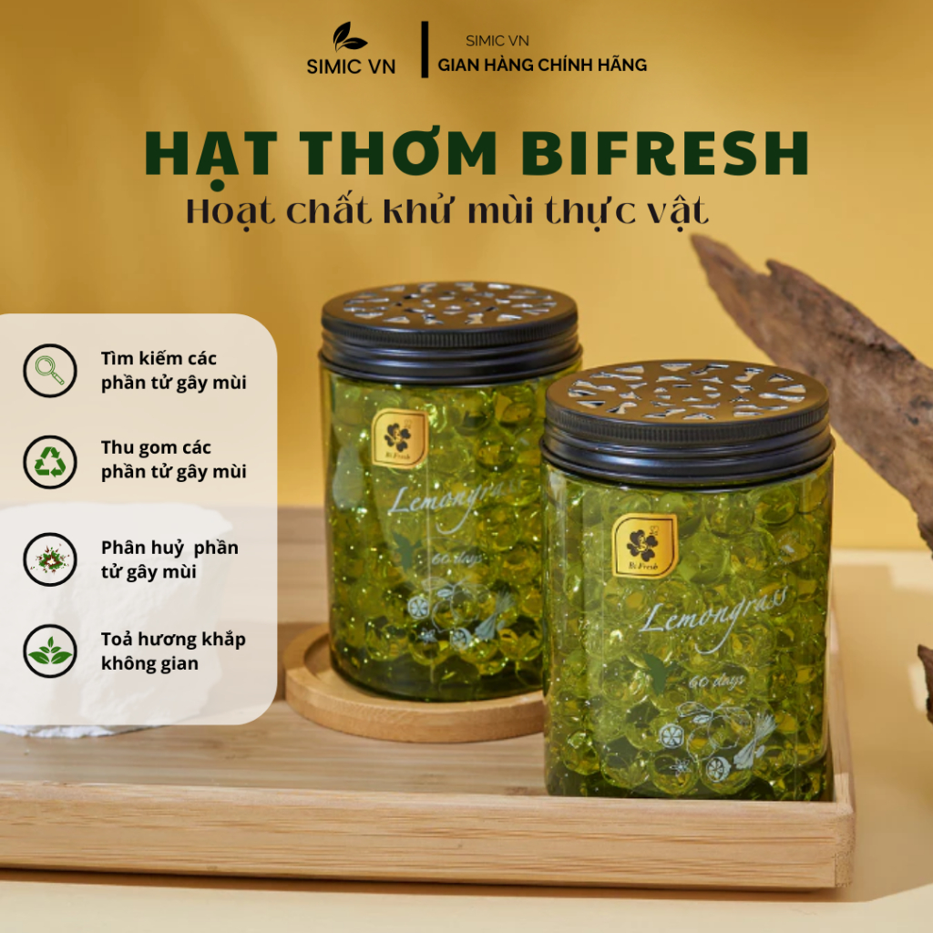 Thiết Kế Của Hạt Đuổi Muỗi Bifresh Tiêu Chuẩn