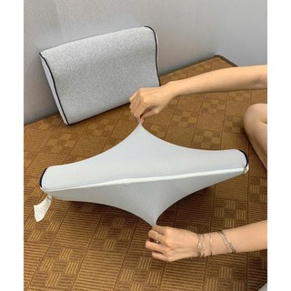 Gối cao su thiên nhiên chống đau mỏi cổ vai gáy, thoáng khí, bảo vệ giấc ngủ
