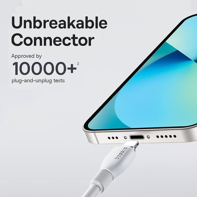 Baseus Ultra-Fast Series 2.4A Fast Charging Cable USB-A to iP Charging Data Cable USB 480Mbps data Transmission