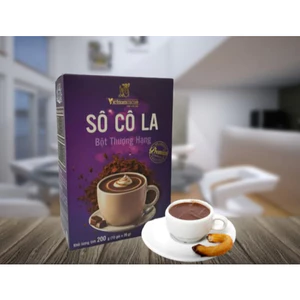 Bột socola 10 gói 20g Hot Chocolate Premium 200g Caravelle 300g