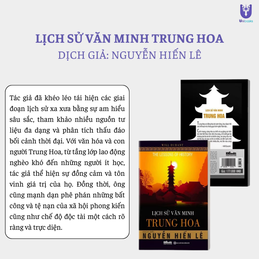 Sách - Lịch Sử Văn Minh Trung Hoa - Nguyễn Hiến Lê