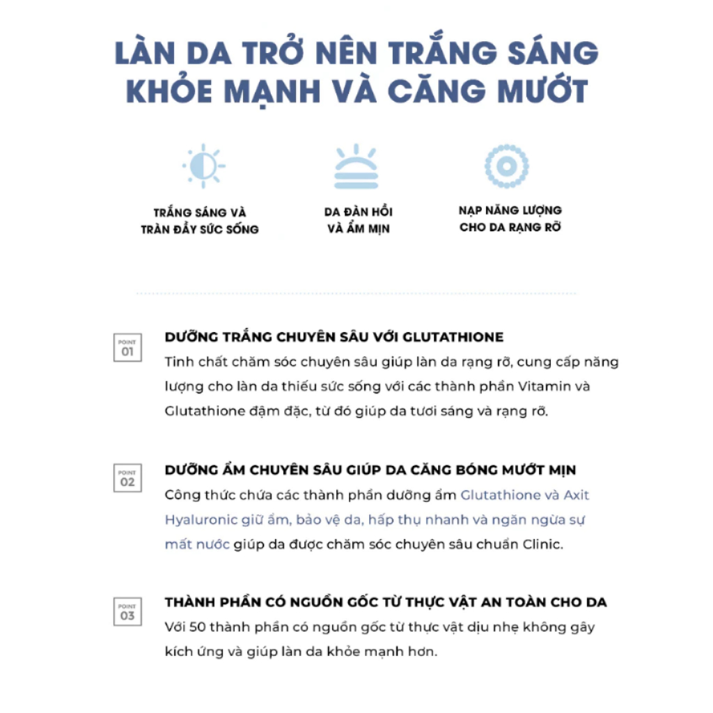 Kem Dưỡng Trắng Căng Bóng Da SUR.MEDIC Super Glutathione Enriched Cream 50ml