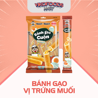 BÁNH GẠO CUỘN WANT WANT - GÓI 180GR [DATE MỚI]