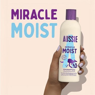 Dầu gội dưỡng ẩm Aussie Miracle Shampoo Moist (300ml)