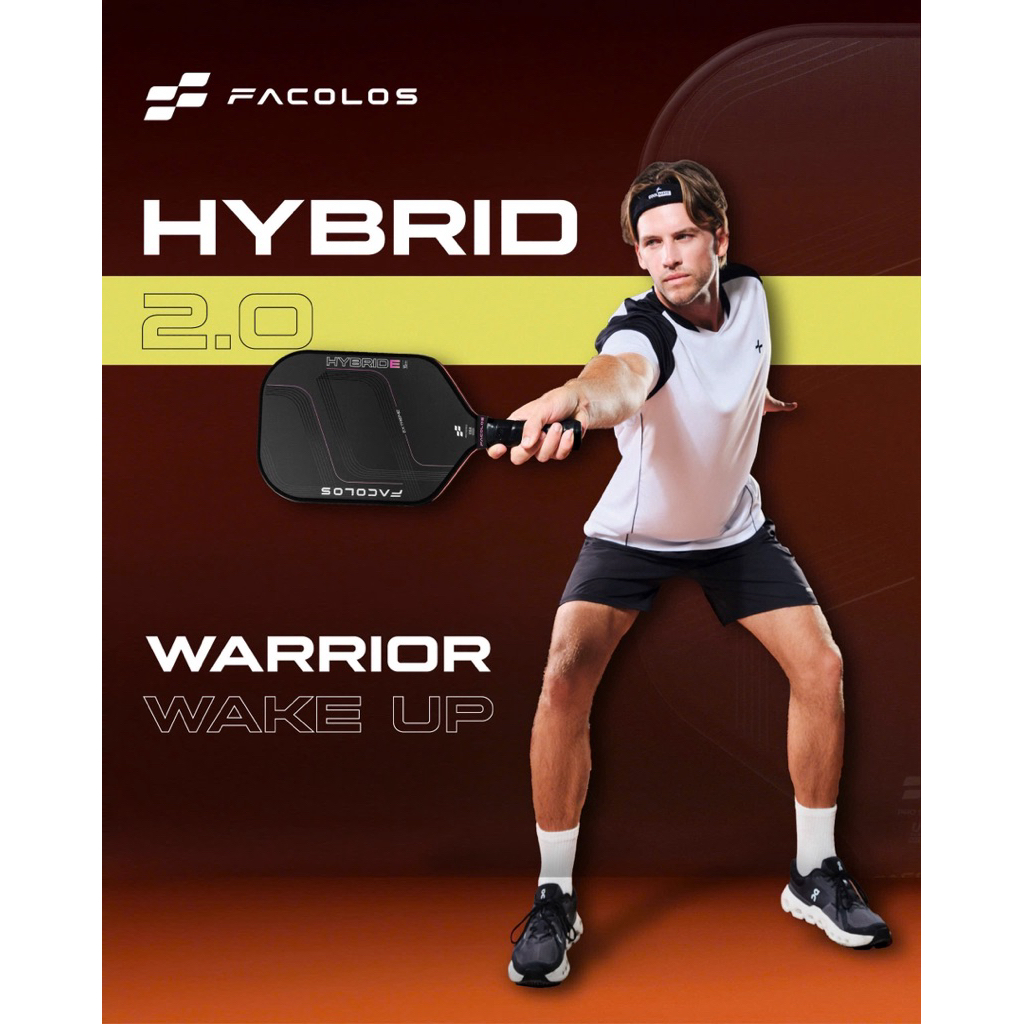 ✅ [Ship Hoả Tốc] Vợt Pickleball Facolos Hybrid 2.0 mới, tốc độ, mạnh mẽ và bền bỉ, hàng chính hãng