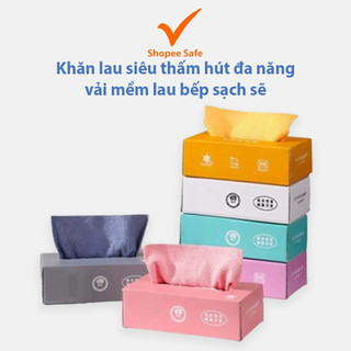 Khăn lau siêu thấm, khăn vải đa năng, khăn vải lau bếp siêu thấm hút, khăn vải lau bếp mềm mại