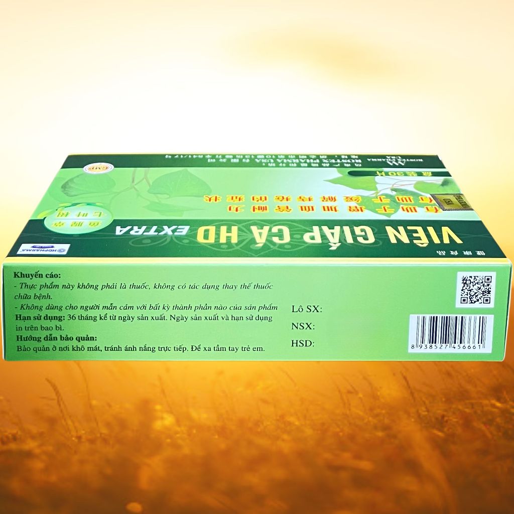 Combo 5 Hộp Viên Giấp Cá HD Extra - Rostex - Hải Dương - Vitamin Thanh Lọc