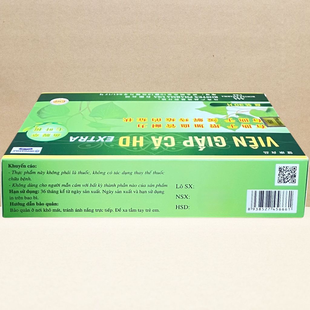 Viên Giấp Cá HD Extra - Rostex - Hải Dương - Vitamin Chữa Lành