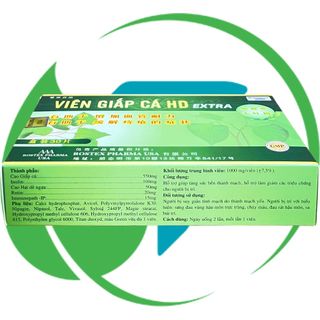 Viên Giấp Cá HD Extra - Rostex - Hải Dương - Vitamin Phục Hồi