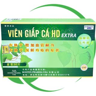 Viên Giấp Cá HD Extra - Rostex - Hải Dương - Vitamin Phục Hồi