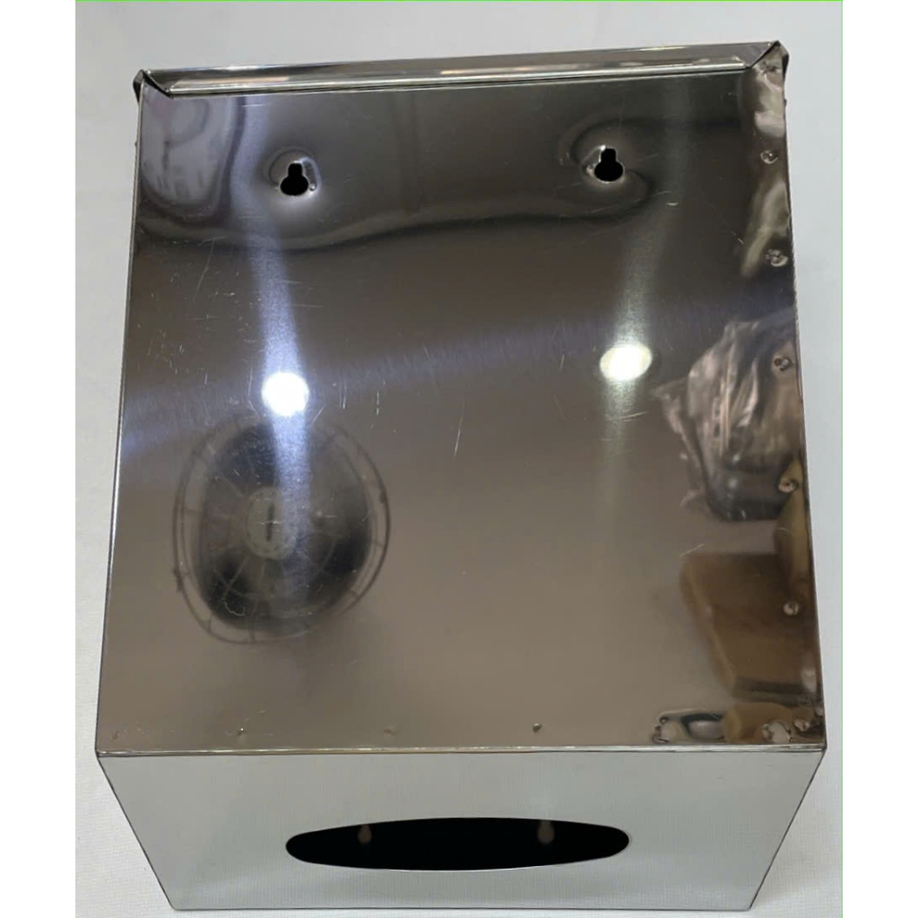 Hộp đựng khăn inox y tế treo tường KT:27x23x12