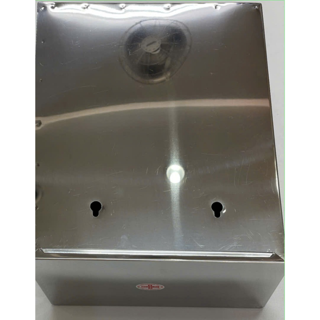 Hộp đựng khăn inox y tế treo tường KT:27x23x12