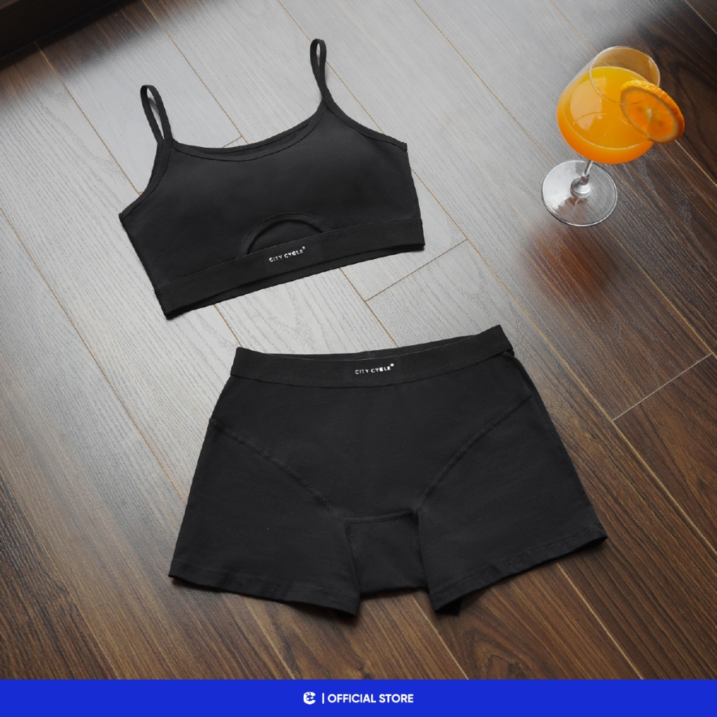 Combo bra nữ tập gym thể thao có mút co giãn Local Brand Chính Hãng City Cycle Combo Sun - Kissed