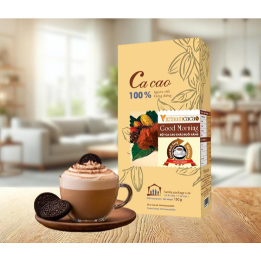 Bột Cacao Good Morning Good Afternoon Good Night Hộp 150g