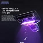 Máy Hút Bụi Giường Nệm HYUNDAI V3 Không Dây 120W, 14000Pa, Pin 2500mAh, Lọc HEPA, UV-C Khử Khuẩn — ảnh 4