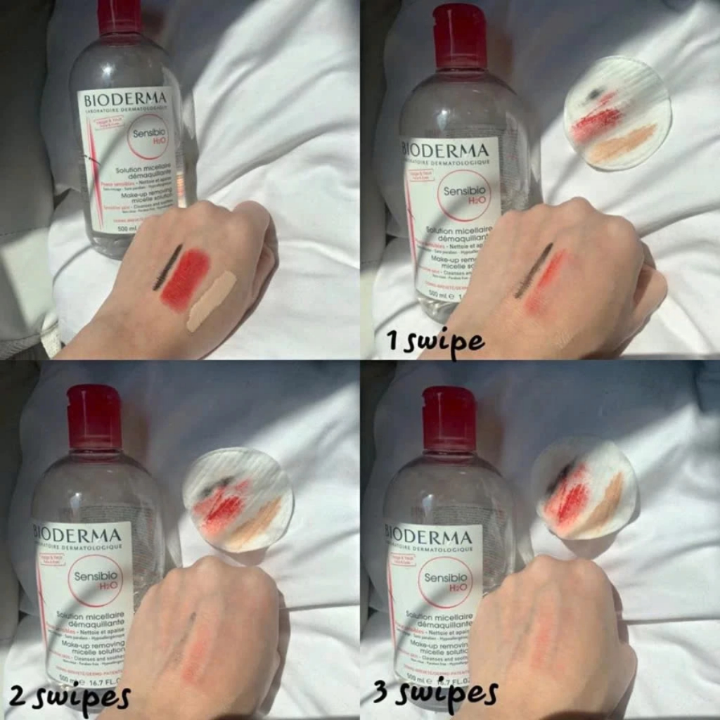 Nước Tẩy Trang Nội Địa Pháp Sébium H2O Cho Da Dầu Mụn 500ml (Màu xanh lá)
