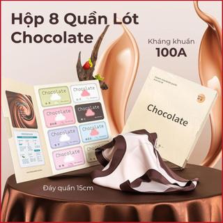 Set Quần Lót Santony Chocolate - Tencel 60S Mềm Mượt - Đáy Tơ Tằm Kháng Khuẩn (Box Quà) – SCL888