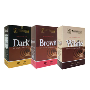 Bột Hot Chocolate - Hot Chocolate Dark - Hot Chocolate Brown - Hộp 300g
