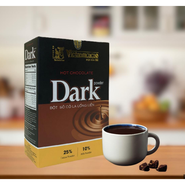 Bột Hot Chocolate - Hot Chocolate Dark - Hot Chocolate Brown - Hộp 300g