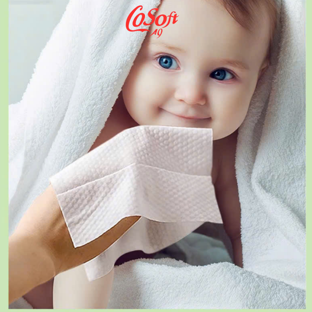 Khăn giấy ướt KINGESS cao cấp, an toàn làn da, không mùi, không parabens, 80 tờ/ gói