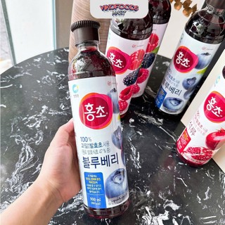 GIẤM HỮU CƠ HONGCHO HÀN QUỐC DUNG TÍCH 900ML/500ML