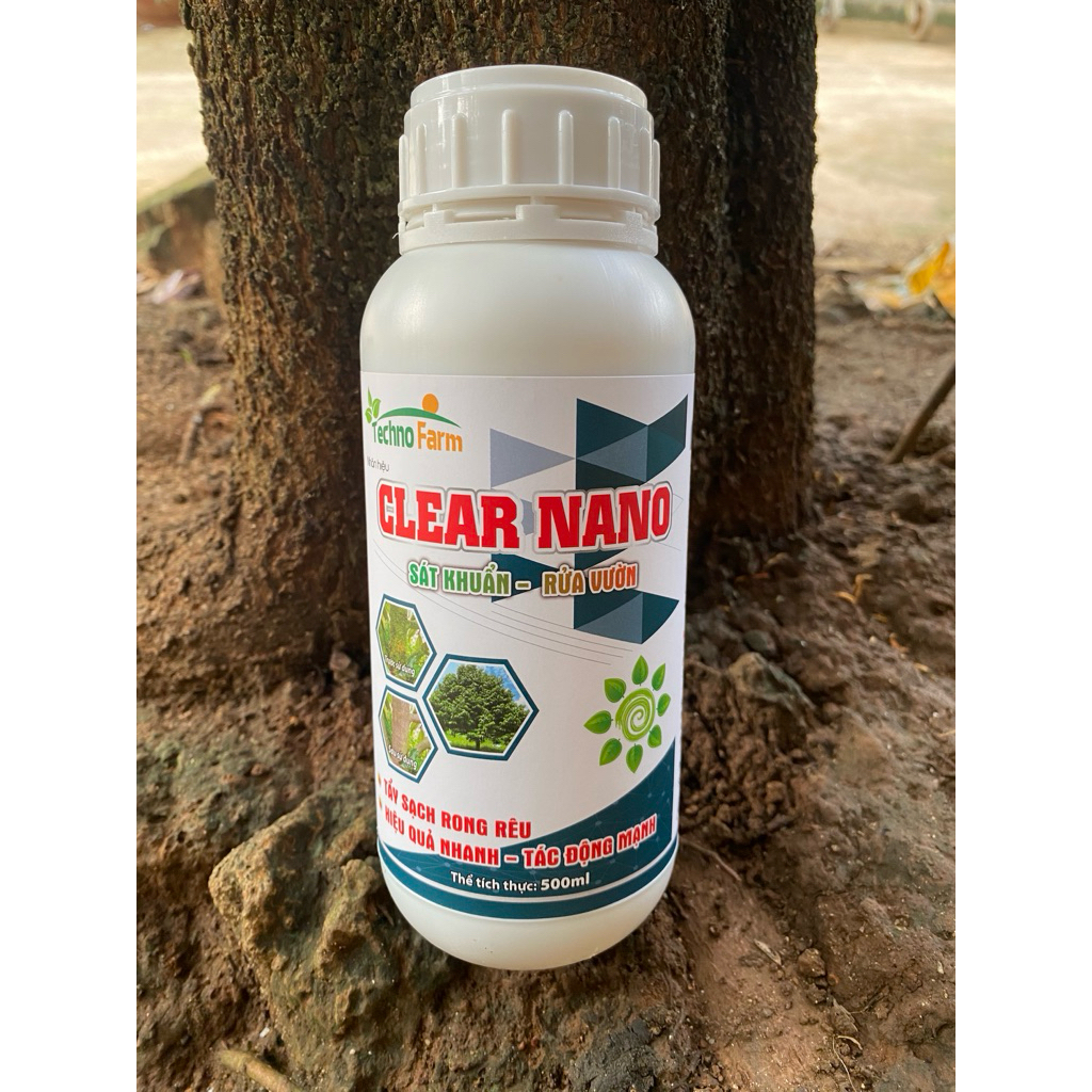 Clear Max nhãn mới clear nano 500ml tẩy rong rêu