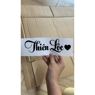 màu titan chuyển sắc cặp chữ tên dán xe điện trang trí xe