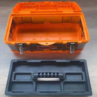Hộp đồ nghề cỡ nhỏ khoá inox KAPUSI Janpan, 36x19x17cm nhựa ABS siêu cứng, Bh 12 tháng Kouritsu Official Store
