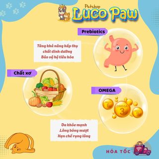 Thức ăn hạt Cat TA (1kg ) cho Mèo trưởng thành, công nghệ Hàn Quốc, Gà Tây Cá Ngừ (Luco Paw Petshop)