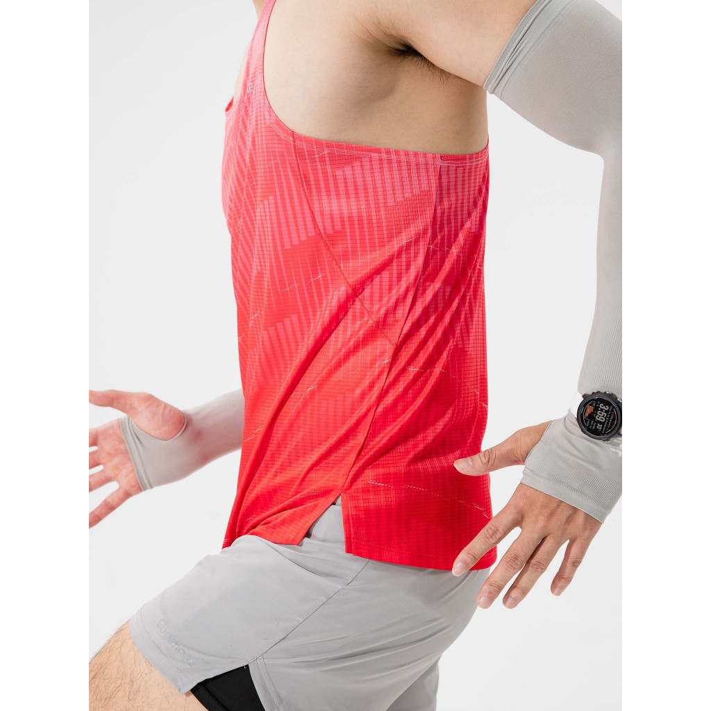 [MUA 4 GIẢM 20%]Áo Singlet chạy bộ Graphic Energy áo thể thao running thoáng khí thấm hút tốt Coolmate