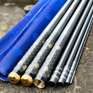 [Giá Rẻ] Cần Câu Đài Long Chiến Cực TH3 F1 Cần Câu Tay Câu Đơn 5H Cần Câu Cá Carbon Tặng Kèm Ngọn Phụ