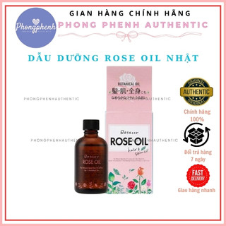 [Đủ Bill Nhật] Botanical Rose Oil Nhật Bản dầu dưỡng cho tóc và body 60ml - PHỒNG PHỀNH