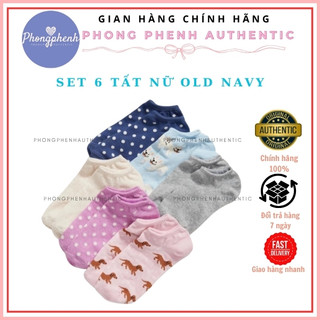 SET 6 TẤT NỮ OLD NAVY MUA SALE US