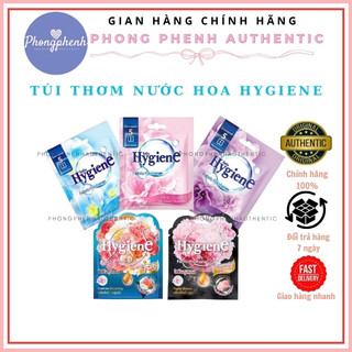 Túi thơm nước hoa  treo phòng, treo xe, để tủ quần áo Hygiene cô đặc Thái Lan