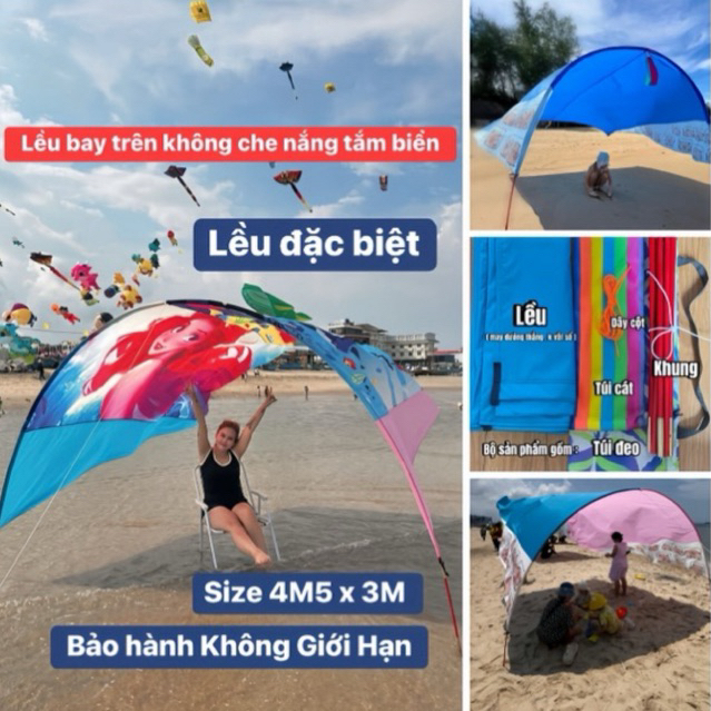 Lều Bay Che Nắng Đi Biển Gấp Gọn Tiện Dụng [ TỔNG HỢP ]  – Lều Du Lịch Dã Ngoại (Huy Phạm)