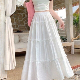 Váy Trễ Vai Phối Ngực Trắng Nữ Đầm Body Chữ A Đen Hở Vai Bánh Bèo Phối ĐEN TRẮNG